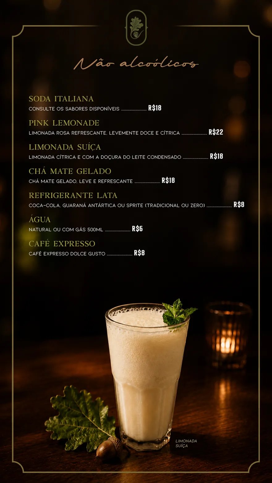 Bebidas e Drinks